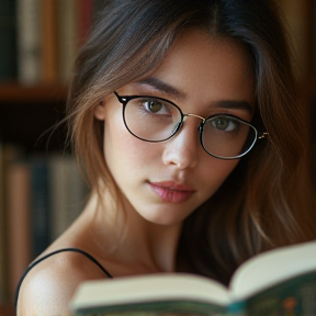 Enamorado de una Chica con Lentes