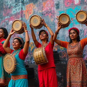 Dhol Drops in Dharavi