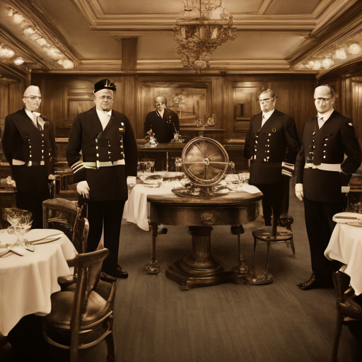 The Titanic's Officers - M.S. Crystal Symphony's Ocean Sonata