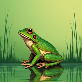 I am a Frog v2 (lyrics repositioned)