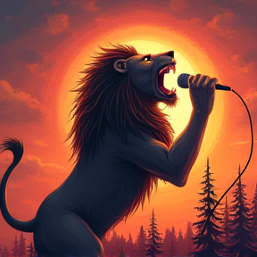 Roar lion