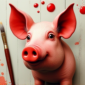 Painting Pork by Pete 