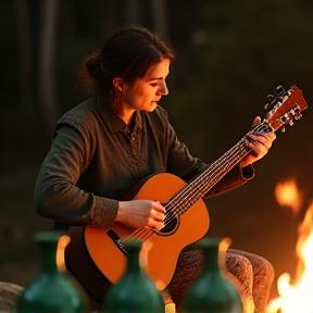 Gözleri Çimen Kadın