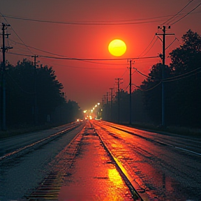 Chuva na Estrada