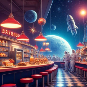 Space Burguer - A Lenda Viva