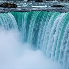 Cascade et Boum