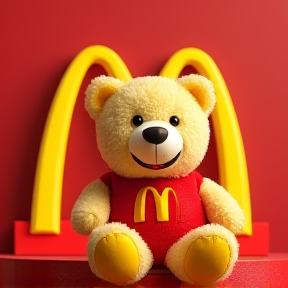 McDonald's Teddy Bum Fart