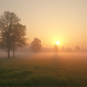 Amanecer en Hohenau