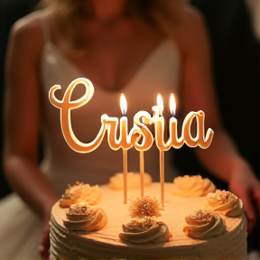 Feliz cumpleaños Cristina