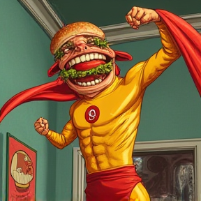 The Invincible Cheeseburger Man