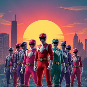 Mighty Morphin' Night