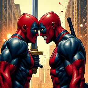 Deathstroke vs Deadpool 