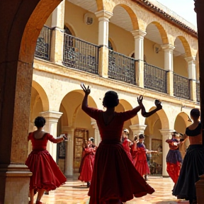 Bailando en la Alhambra