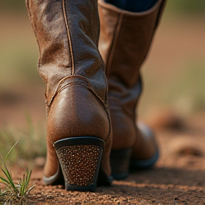 Glitter in His Boots