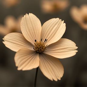 Pressed flowers