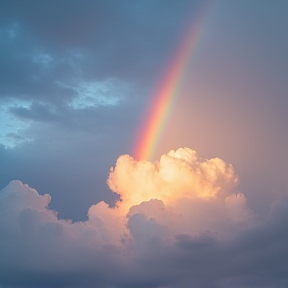 Pelangi di Balik Awan