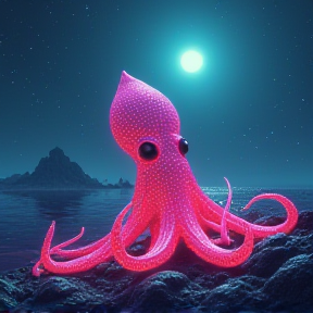 Sentient Alien Squid Colony