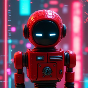 Le robot rouge