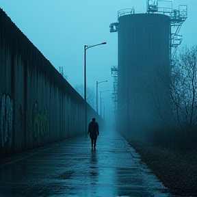 Neon Shadows in Berlin