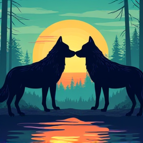 Deux Loups, Une Amitié Infinie