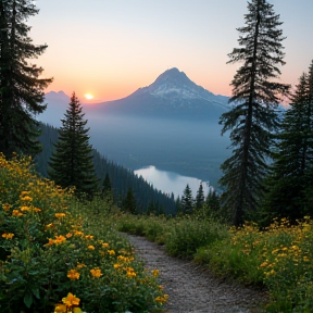 Die Berge riechen schon 