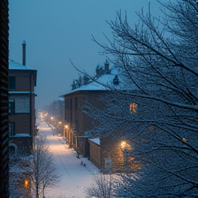 基辅的雪