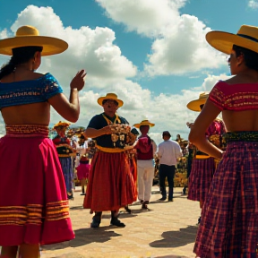 Bailando Bajo la Luna