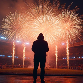 La Chanteuse et le Stade