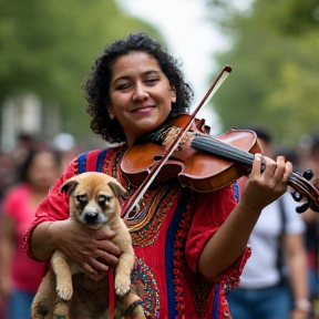 El Pato Perro y el Violín