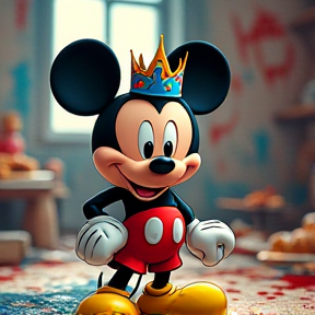 Drippy Mickey Mouse