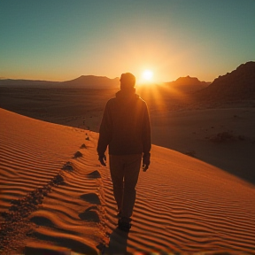 Tiny Explorers in the Sands of Time