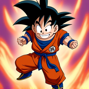 A Estreia de Goku pela Tio Confete