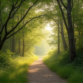 Frühling in den Wäldern