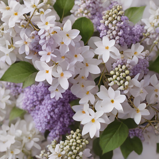 Le lilas et le jasmin