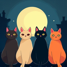 Gatos de la Noche