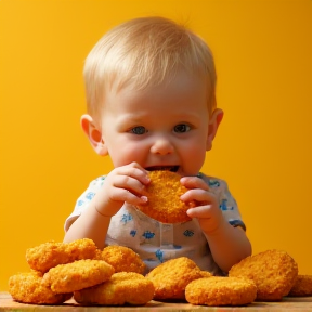 Little Dad and His Nuggets