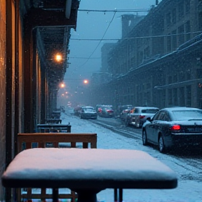 Plastic Table Snow Ride