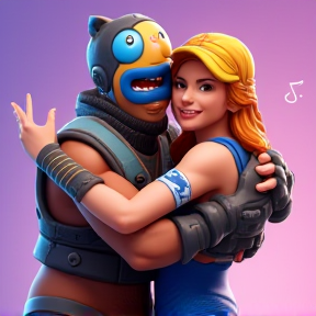 Les deux meilleurs amis de Fortnite