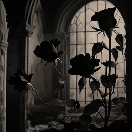 Bed of Black Roses