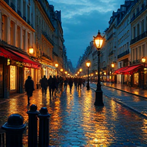 Sous Les Lumières de Paris