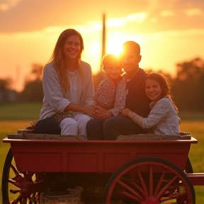 Red Wagon and a Strong Hand