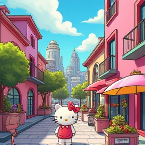 The Littles Cat in Kitty City