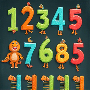 Dinosaur Numbers Adventure