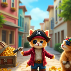 The Smallest Pirate of Kitty City