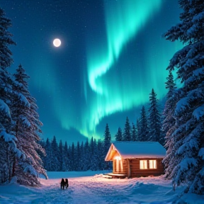 Northern Windy Lights