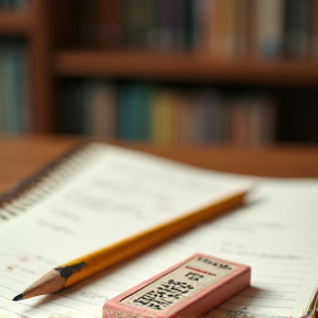 Donne moi une feuille, un crayon et une gomme