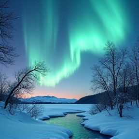 Northern Windy Lights 