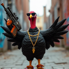 Gangsta turkey