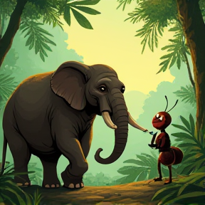 The Elephant and the Ant