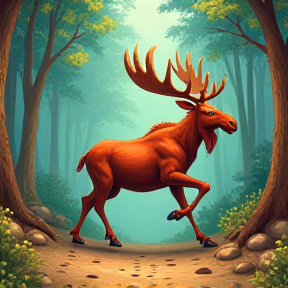 walk like a moose